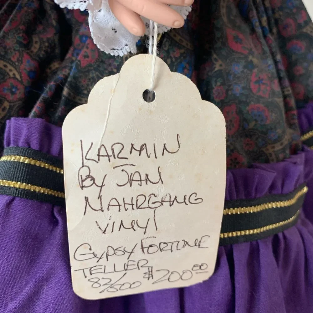 Vintage Jan Nahrgang Gypsy Fortune Teller Doll